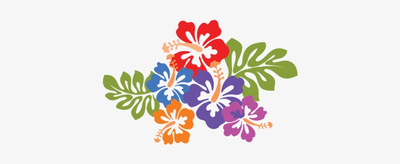Com Luau Trail 5k/10k - Hawaiian Flower Throw Blanket, transparent png #743393