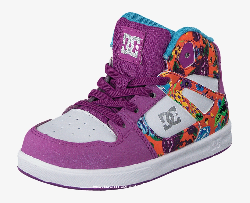 purple dc shoes