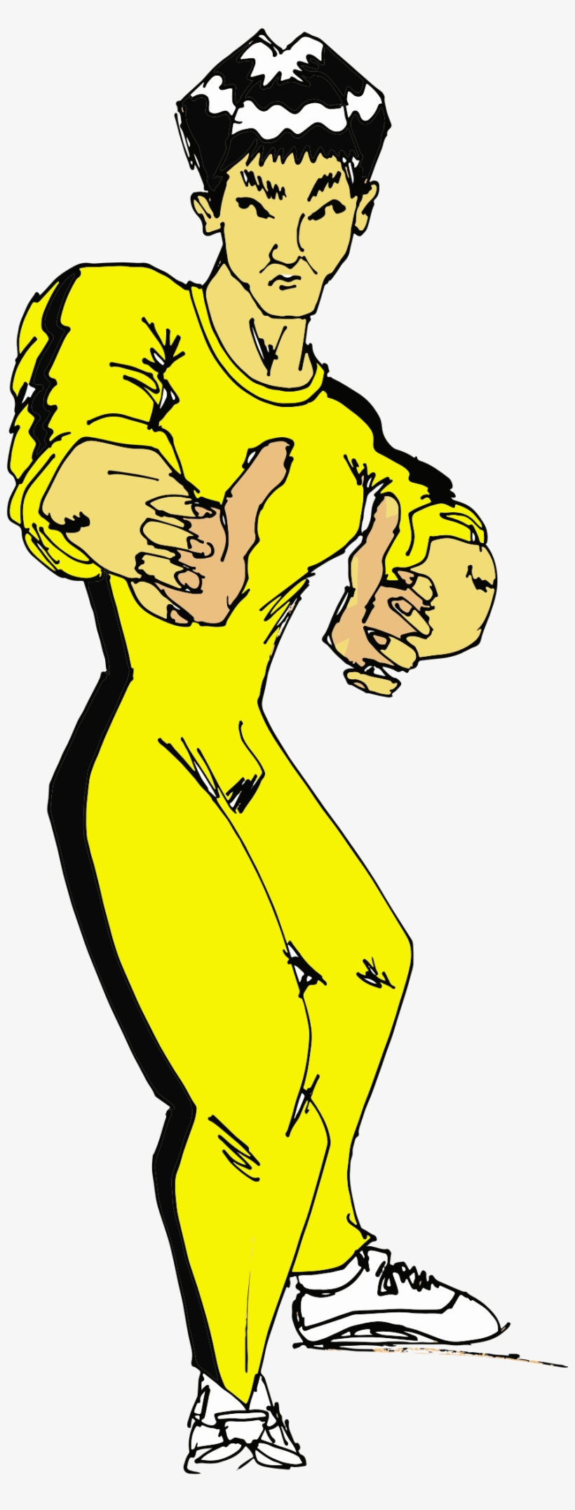 This Free Icons Png Design Of Bruce Lee Kung Fu, transparent png #743533