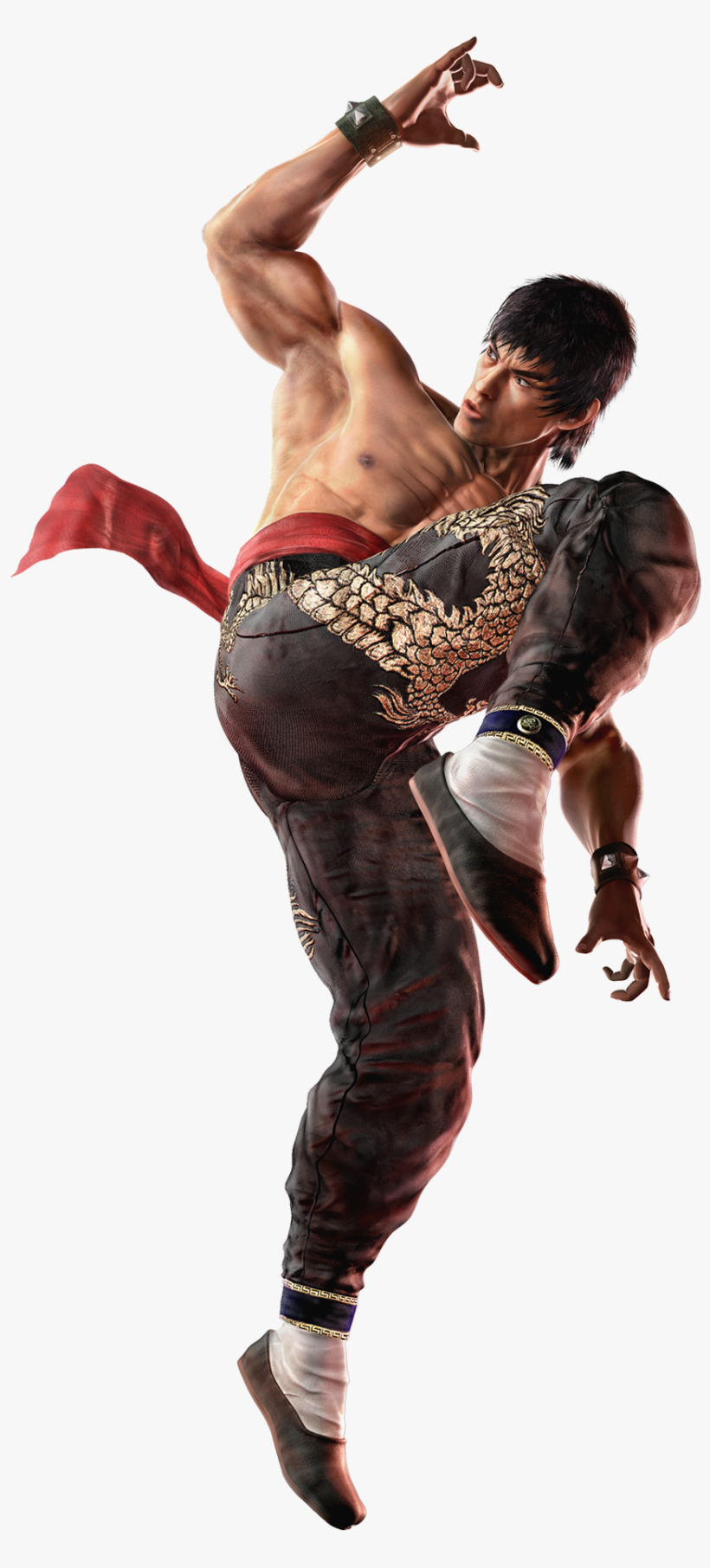 The Bruce Lee Game Character - Marshall Law Tekken 6, transparent png #743863
