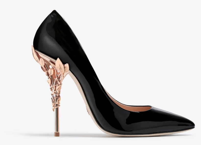 Black Heels Png Picture - Ralph And Russo Black Heels, transparent png #743953
