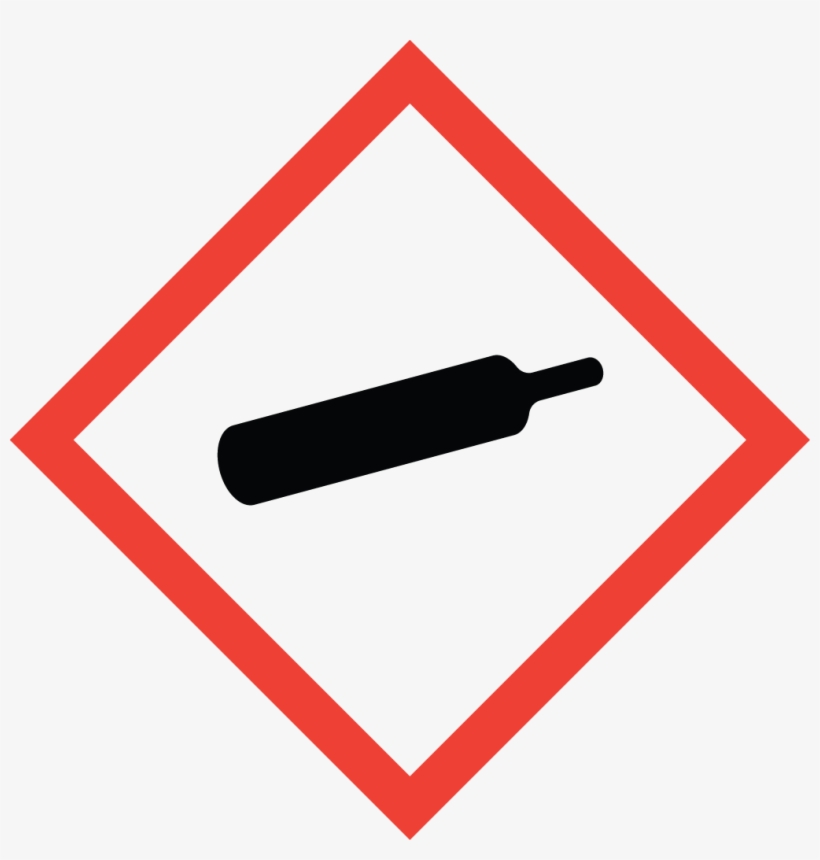 Jpg - Gas Cylinder Pictogram, transparent png #744011