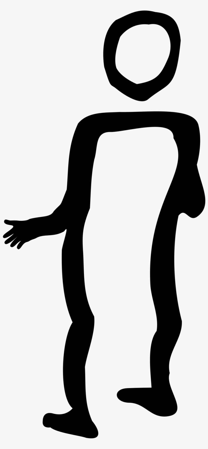 This Free Icons Png Design Of Person Standing And Pointing, transparent png #744128