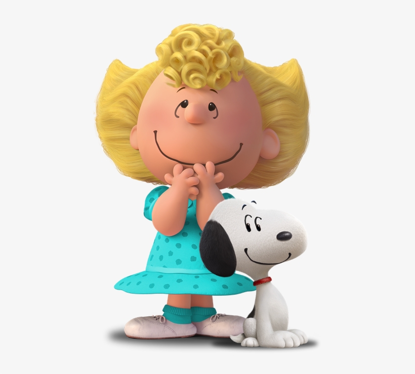 Sally & Snoopy - Sally Brown The Peanuts Movie, transparent png #744380