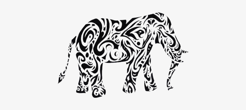 Transparent Elephant Tumblr - Native American Elephant Symbol, transparent png #744686