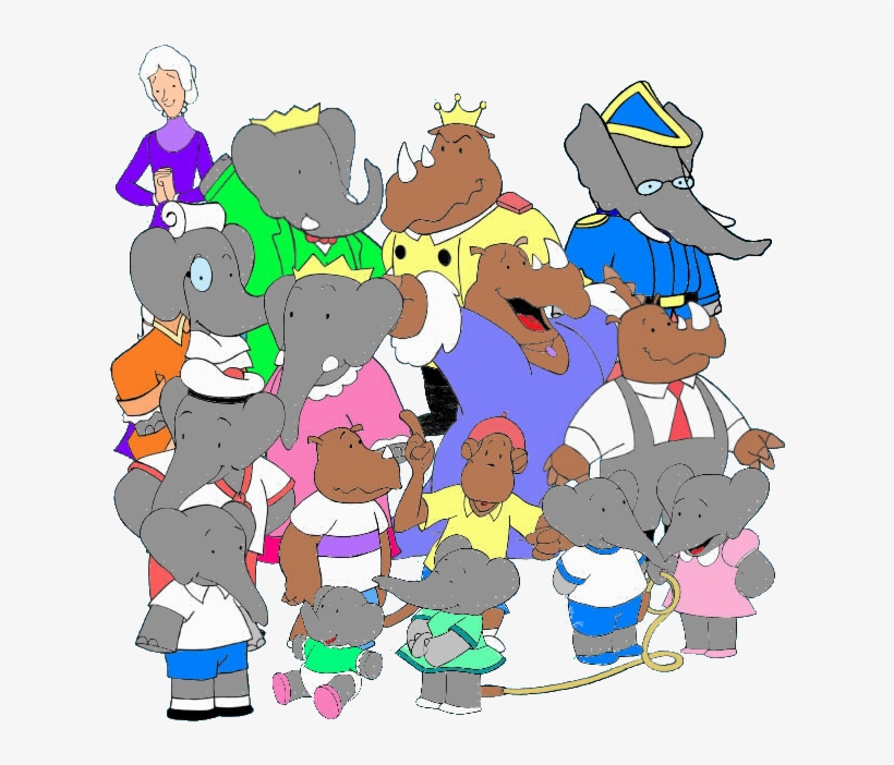 Madame Babar Rataxes Cornelius Pompadour Celeste Lady - Babar Cornelius, transparent png #744777