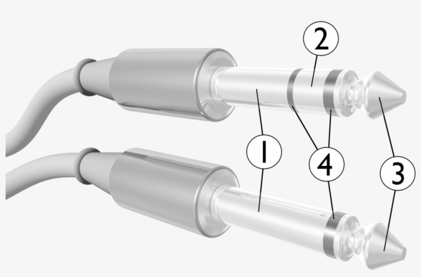 Jack Plug - Tip Ring Sleeve, transparent png #744891