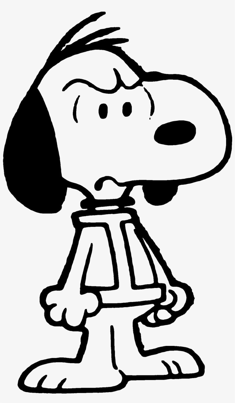 Graphic Library Beagle By Bradsnoopy On Deviantart - Snoopy Angry, transparent png #744912