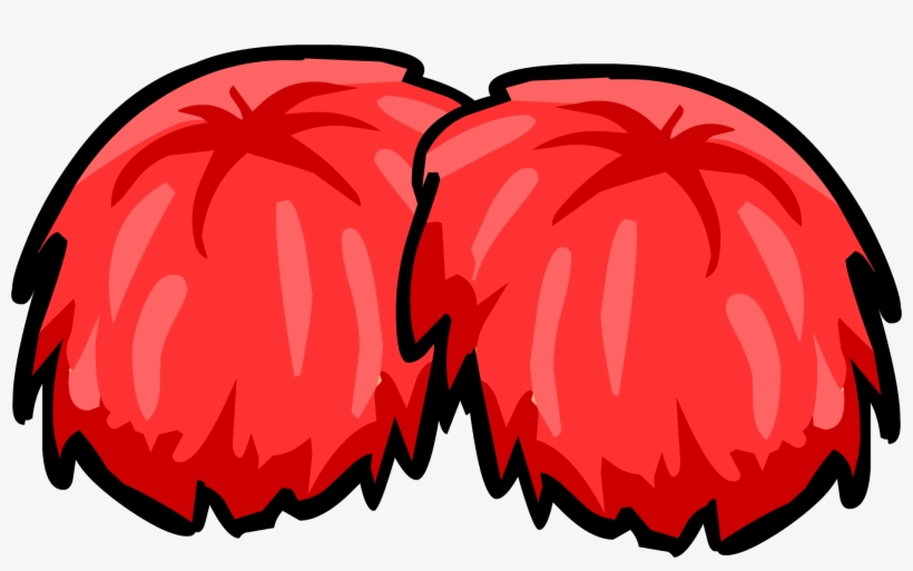 Red Pom Poms Icon - Pom Pom Clipart, transparent png #744939
