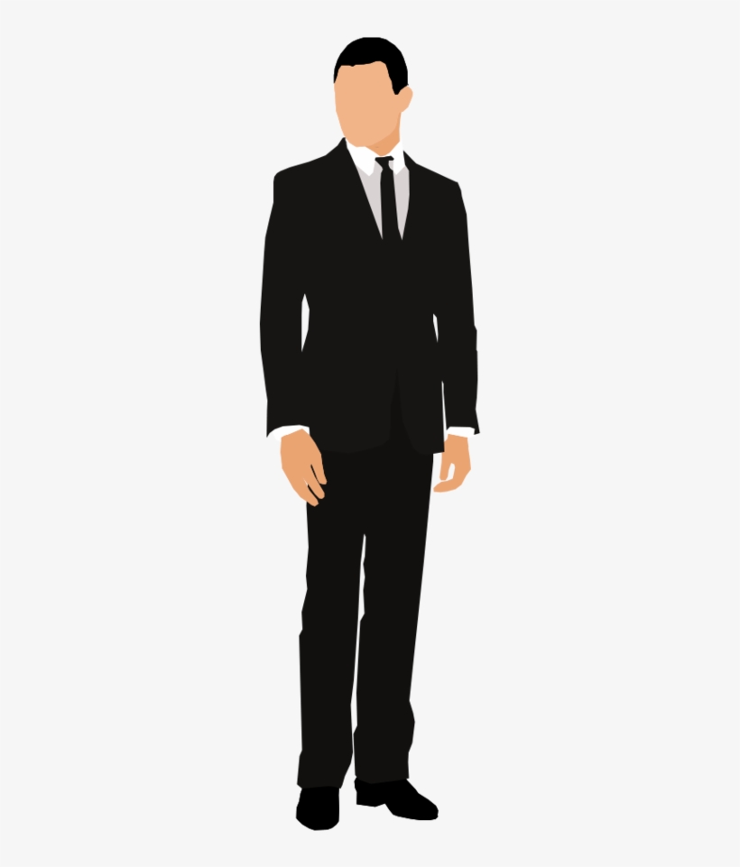 Men Transparent Pictures Free - Man Suit Png Illustration, transparent png #746408