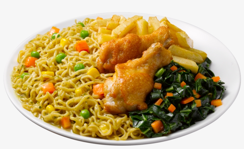 Chicken Plate - Chinese Noodles, transparent png #746545