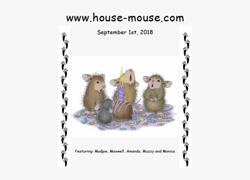 This Image Is From Artist Ellen Jareckie's Line Of - Happy Birthday Images Mice, transparent png #746948