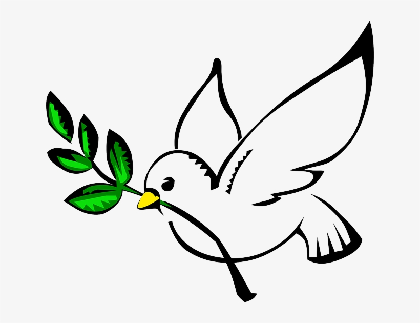 peace dove flying