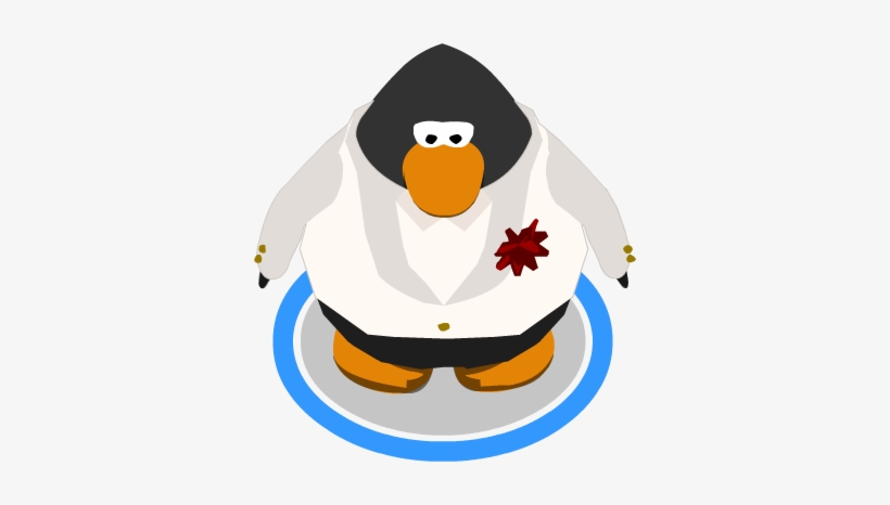 White Tuxedo In-game - Club Penguin Vuvuzela, transparent png #747218