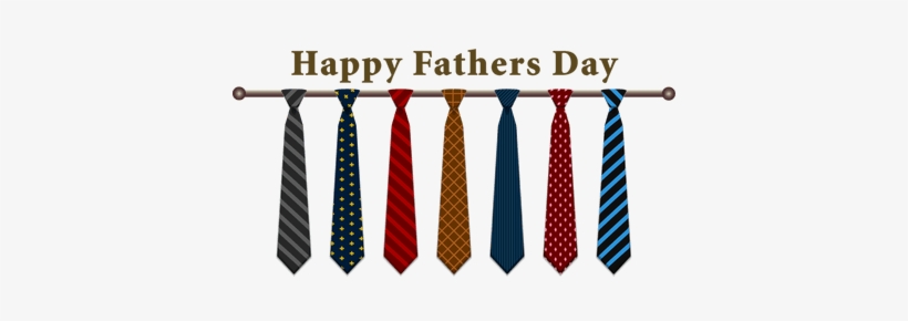 Happy Fathers Day Ties - Father's Day, transparent png #747223