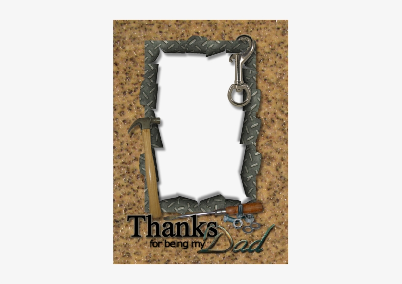Upload 2 Photos Into This Under The Sea Theme Father's - Fathers Day Photo Frame Png, transparent png #747531