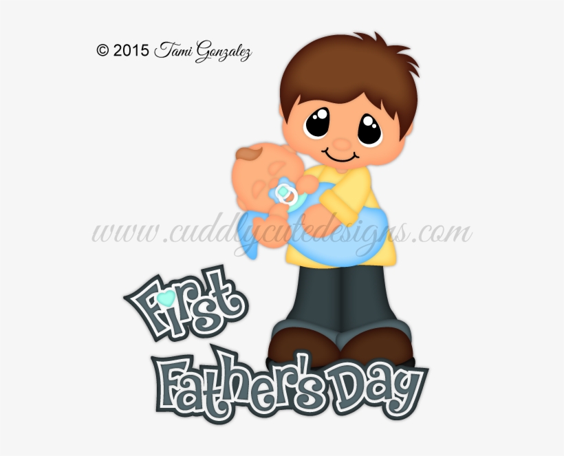First Father's Day - Cartoon, transparent png #747550