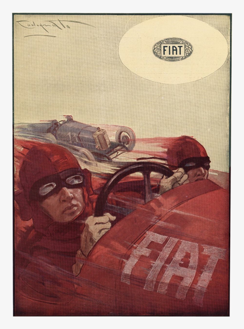 Father's Day Perfect Original Art Deco Race Print For - Codognato Gran Premio D Europa, transparent png #747569