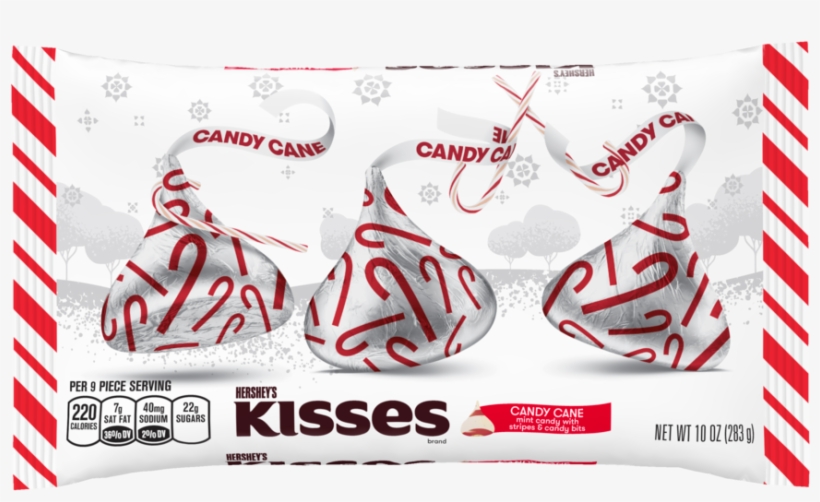 Hersheys Candy Cane Kisses Uk, transparent png #747708