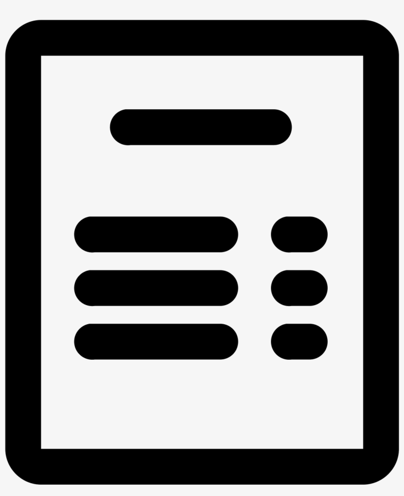 Straight Horizontal Line Png - Bill Icon Png, transparent png #747853