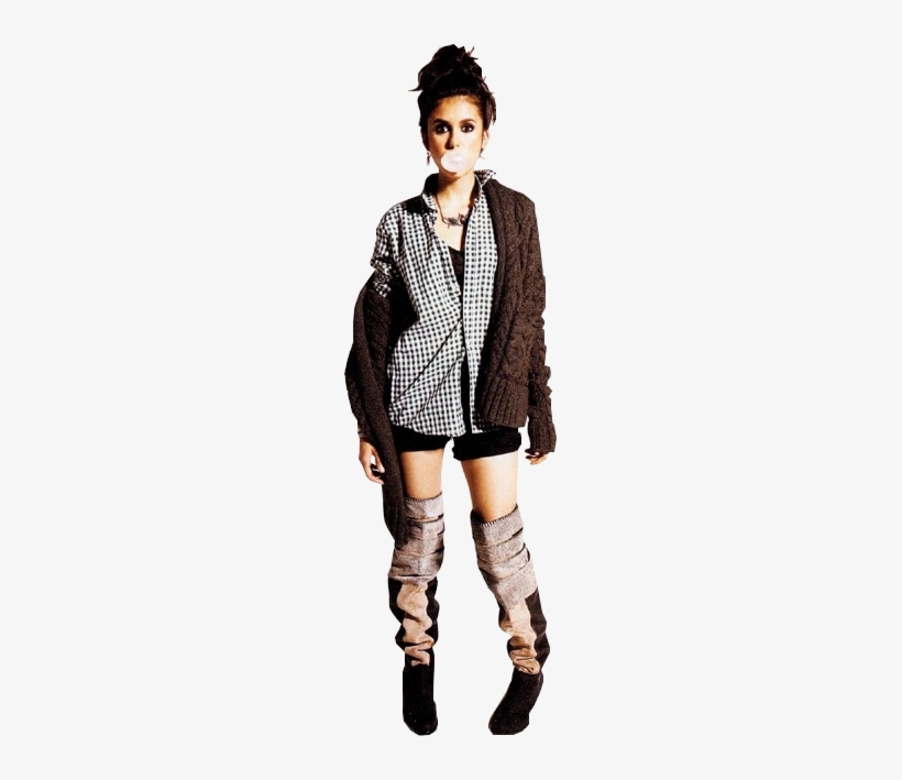 Reklama - Nina Dobrev Nylon Magazine, transparent png #747854