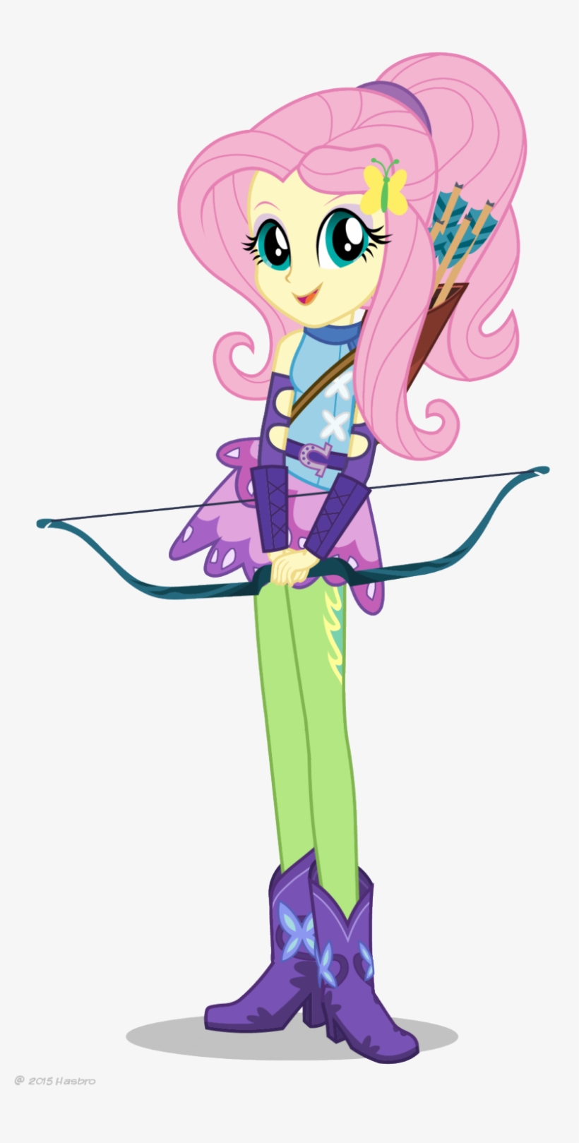 Friendship Games Fluttershy Sporty Style Artwork - Fluttershy Equestria Girl Friendship Games, transparent png #747973