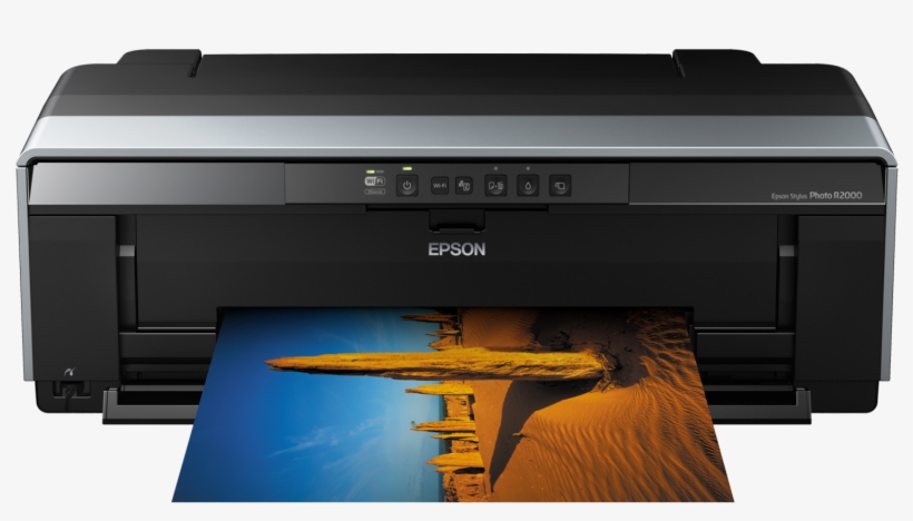 Gallery - Epson Stylus Photo R2000 A3+ Photo Printer (8 Colour, transparent png #748691