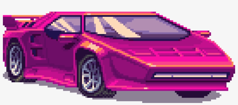 Tensor V12 Purple Front - 80s Overdrive, transparent png #748734