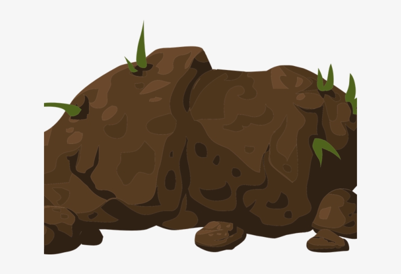 Hard Rock Clipart Stone - Boulder, transparent png #749202