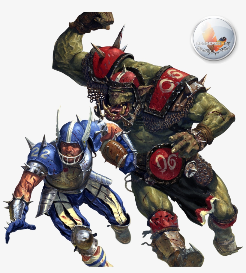 6836 Render Blood Bowl - Warhammer Blood Bowl, transparent png #749538