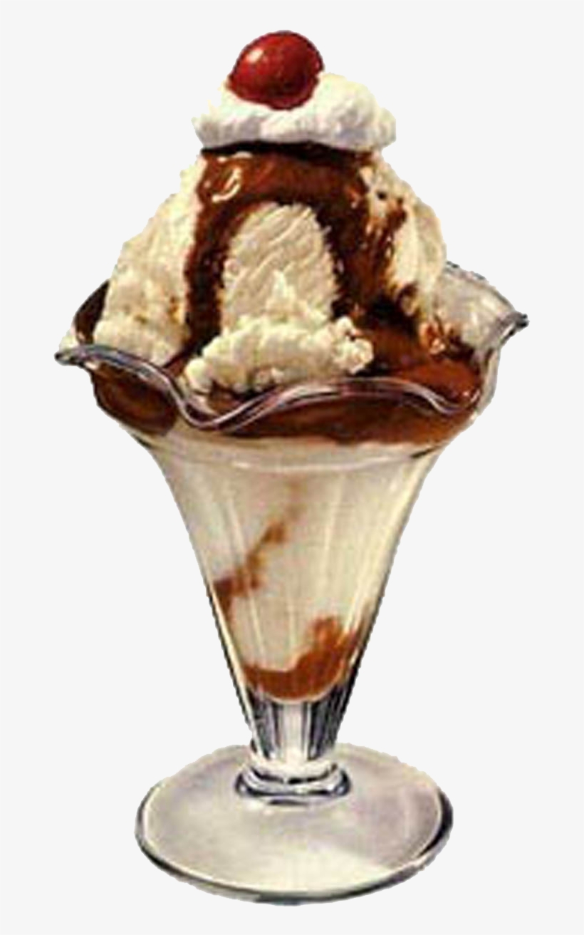 Ice Cream Bowl Png Transparent Image - Ice Cream Sundae Png, transparent png #749985