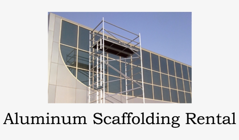 Aluminum Scaffolding Rental Services, transparent png #7400361