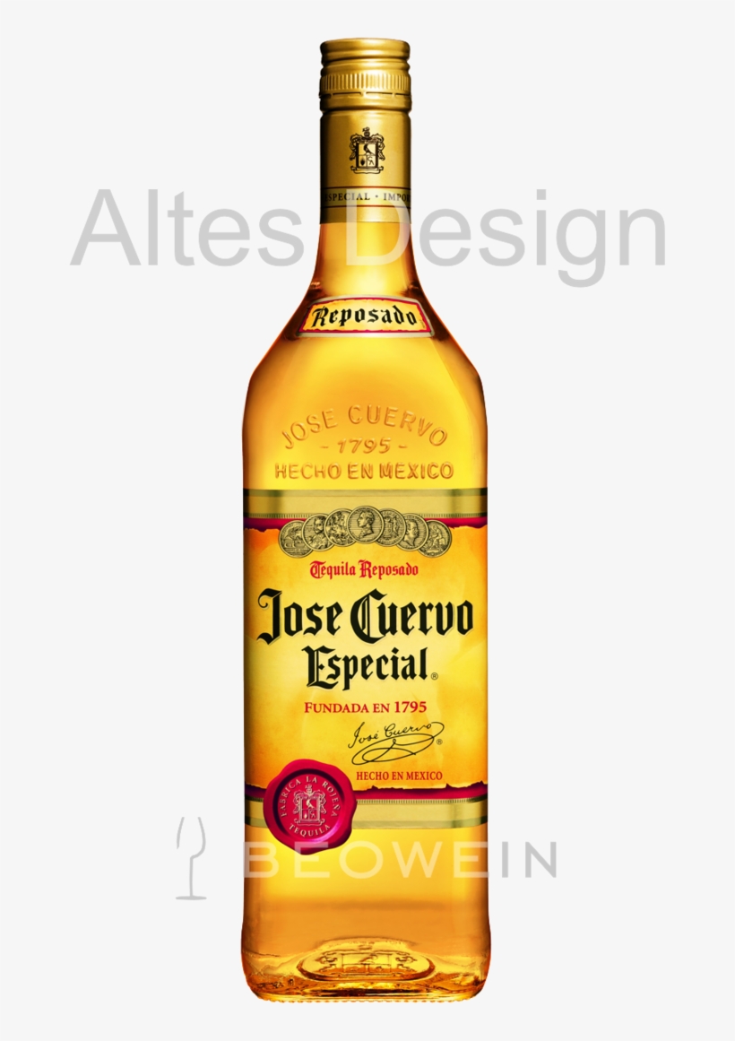 Jose Cuervo Especial Gold Tequila 1,0 L, transparent png #7401681