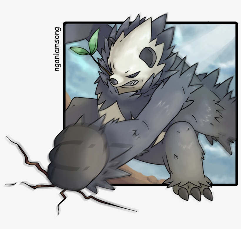 Pangoro Png, transparent png #7403578