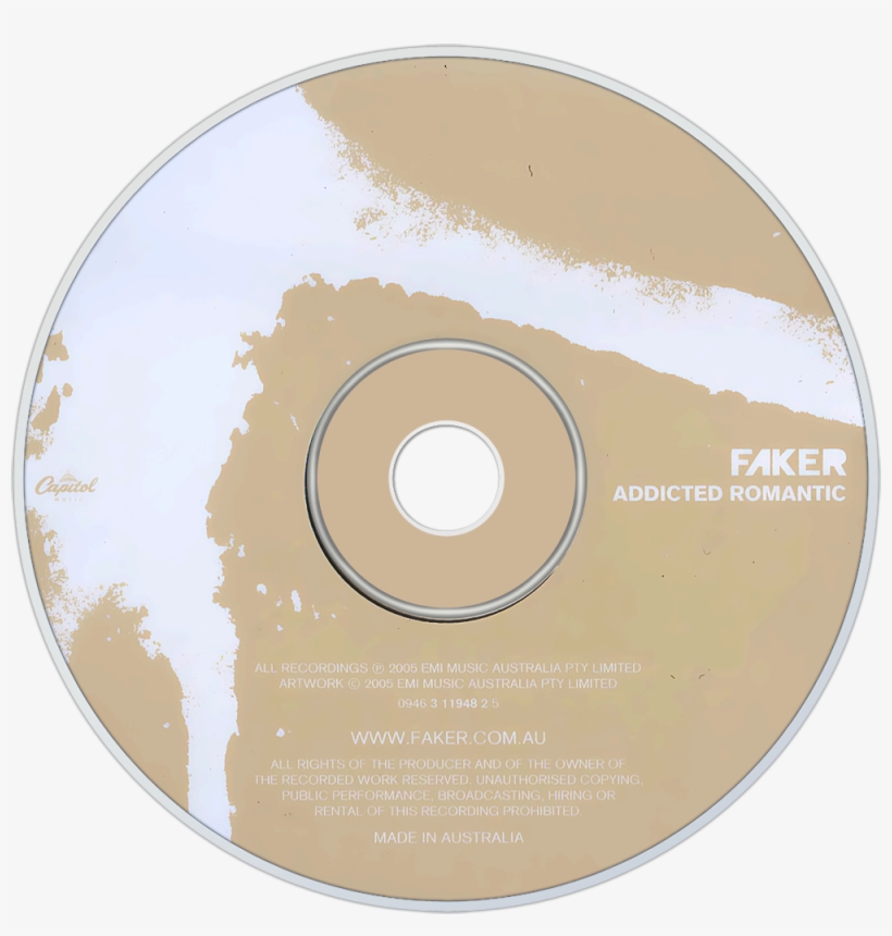 Faker Addicted Romantic Cd Disc Image, transparent png #7405811