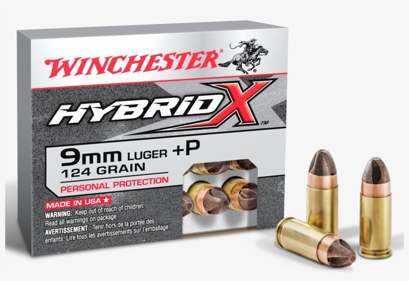 Win X9mmd 9mm 124 Hp 20/10, transparent png #7406128