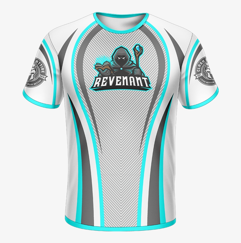 Revenant Esports White Short Sleeve Jersey, transparent png #7406722