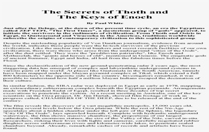 Thoth Png, transparent png #7406764