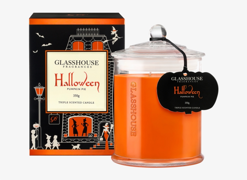 2016 Limited Edition Halloween Pumpkin Pie 350g Candle, transparent png #7406824