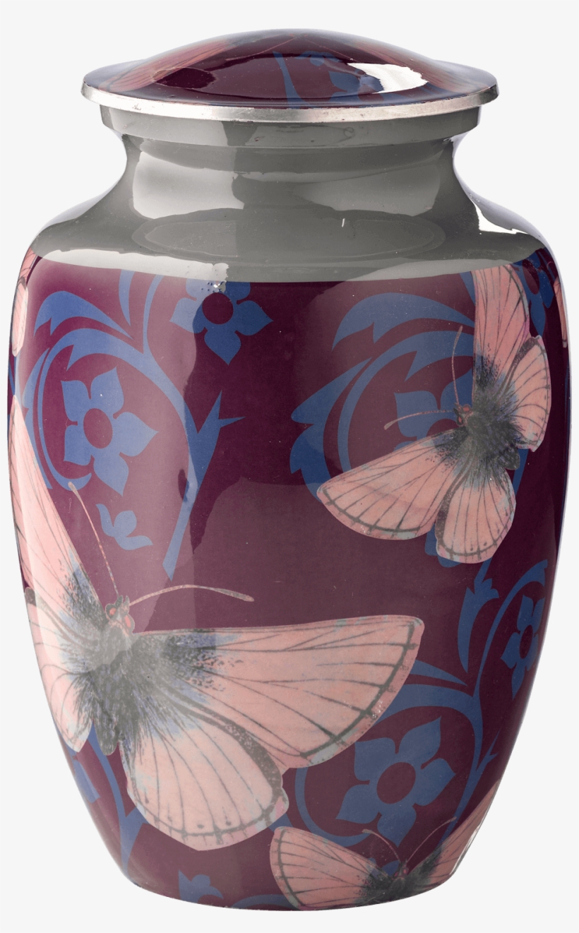 Butterfly Urn, transparent png #7407338