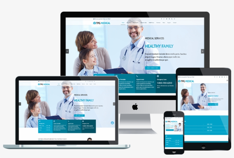 Tgp Medical Is A Premium Wordpress Theme With Elegant, transparent png #7409451