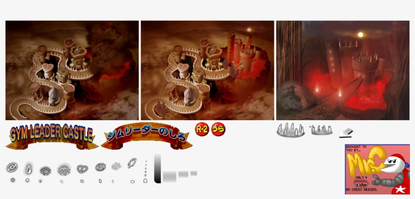 Gym Leader Castle, transparent png #7409884