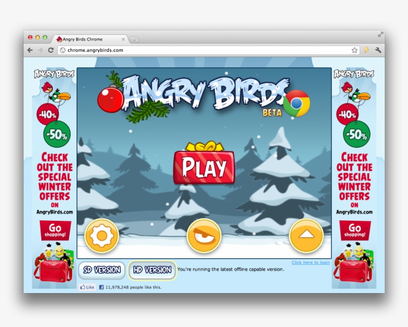 To Start Playing Angry Birds, Press Play And Select, transparent png #7411279