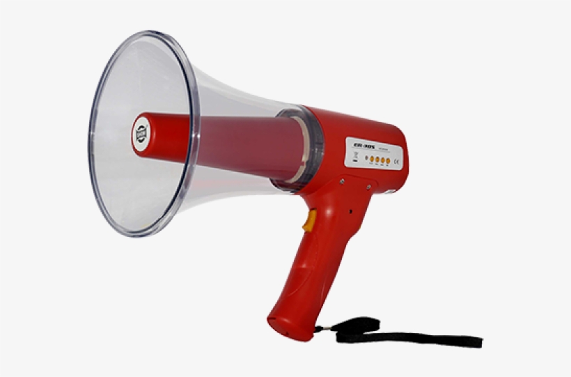 Show Er-3bs Megáfono De Mano 10w, Bluetooth Y Sirena, transparent png #7411911