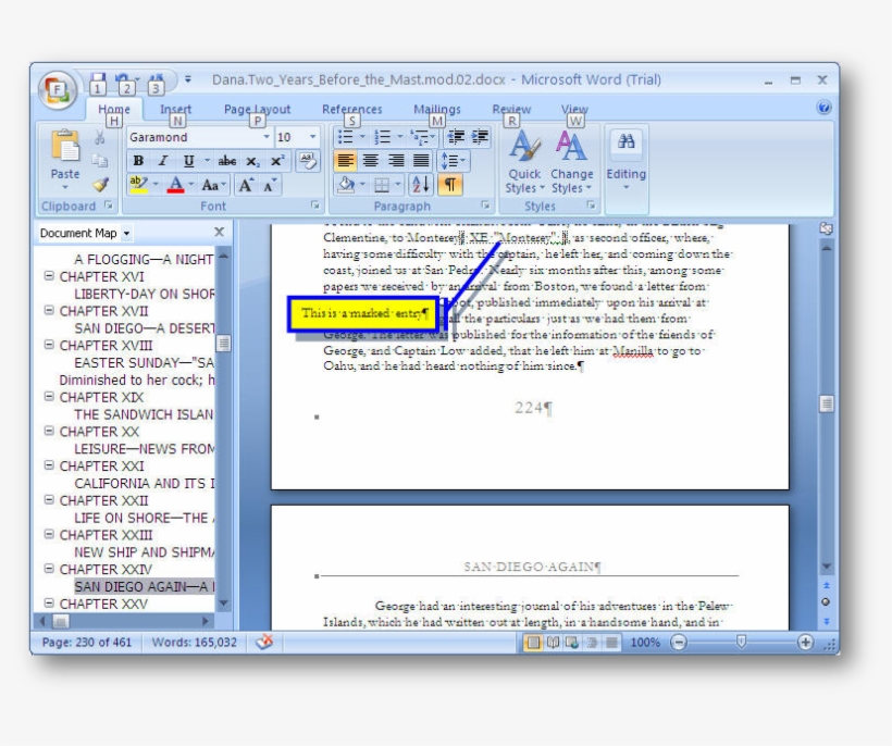 [msword 2007 Marked Text For Index], transparent png #7415857