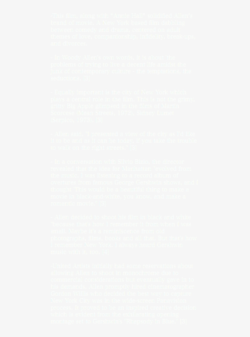 -this Film, Along With “annie Hall” Solidified Allen's, transparent png #7417029