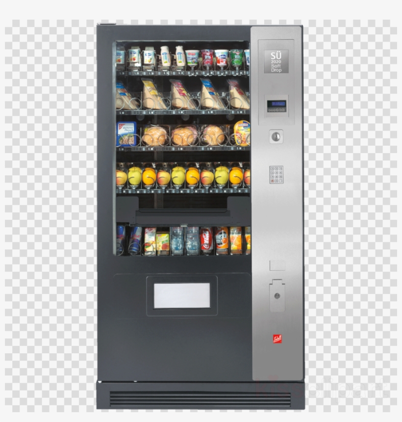 Sielaff Sü 2020 Softdrop Clipart Vending Machines Food, transparent png #7421086