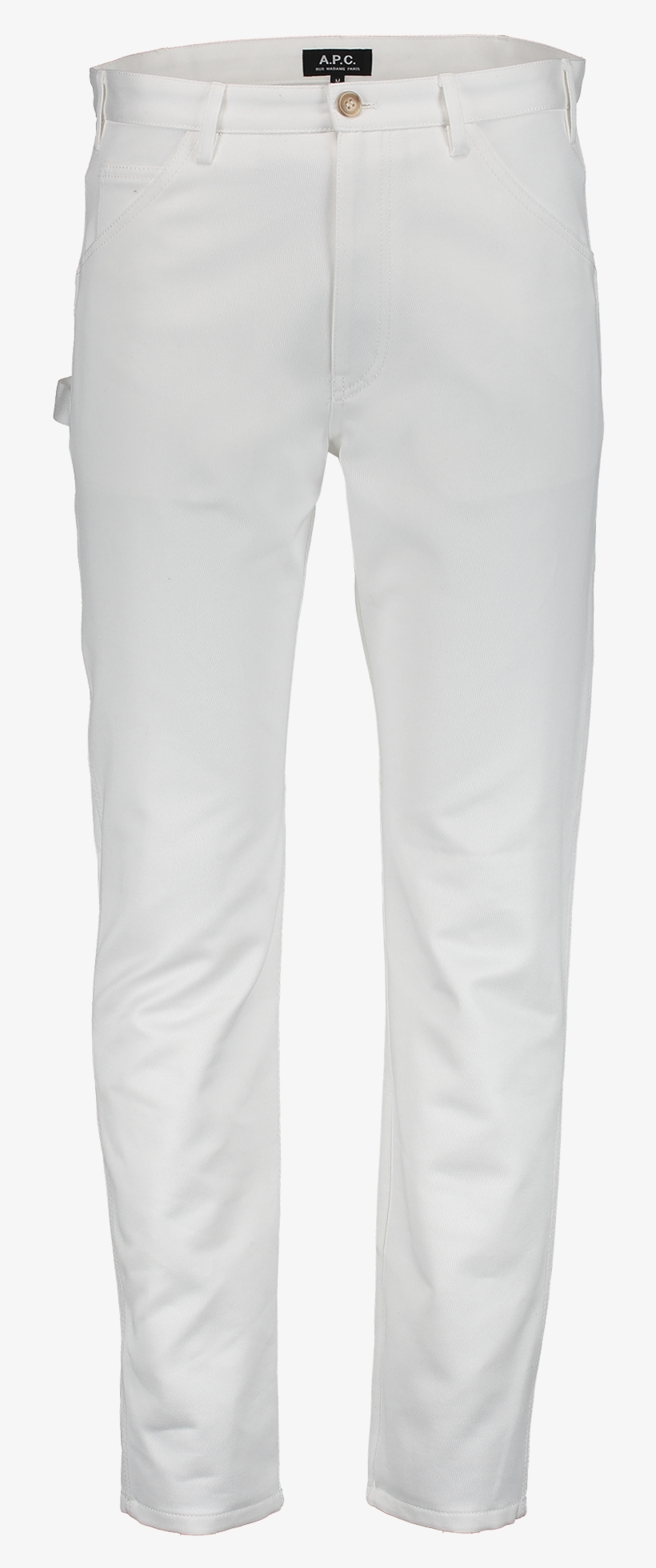 Men's Job Pant In Blanc Casse, transparent png #7421376