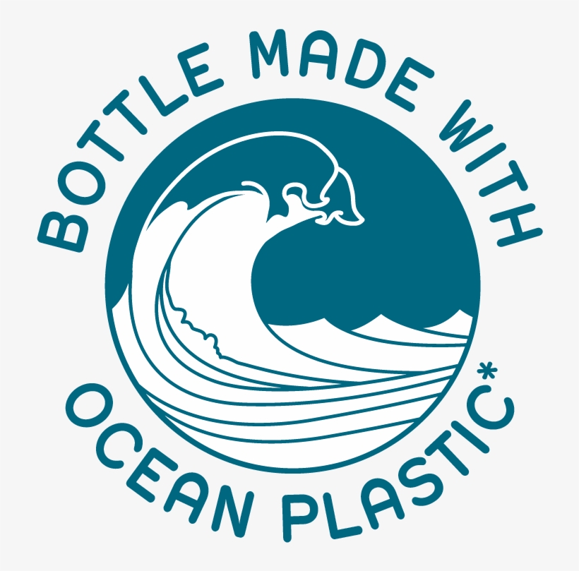 Bottle Made With Reclaimed Ocean Plastic, transparent png #7421525
