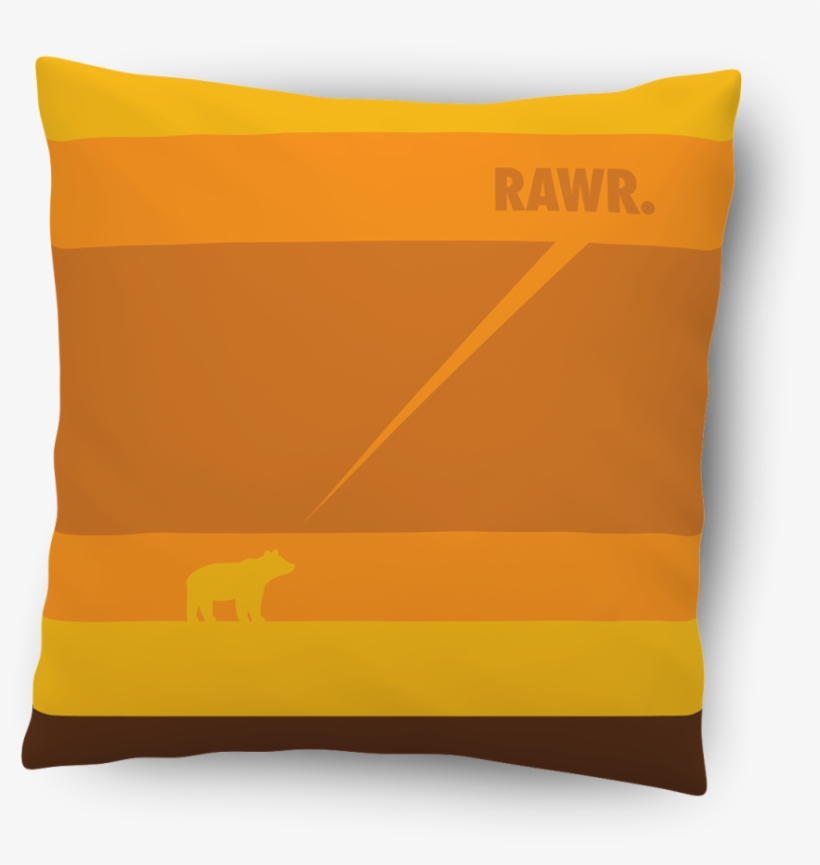 Rawr Pillow, transparent png #7424521